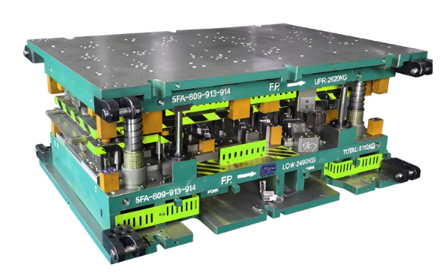 冲压连续模具vs单工序冲压模具：单个工件加工时间减少80%